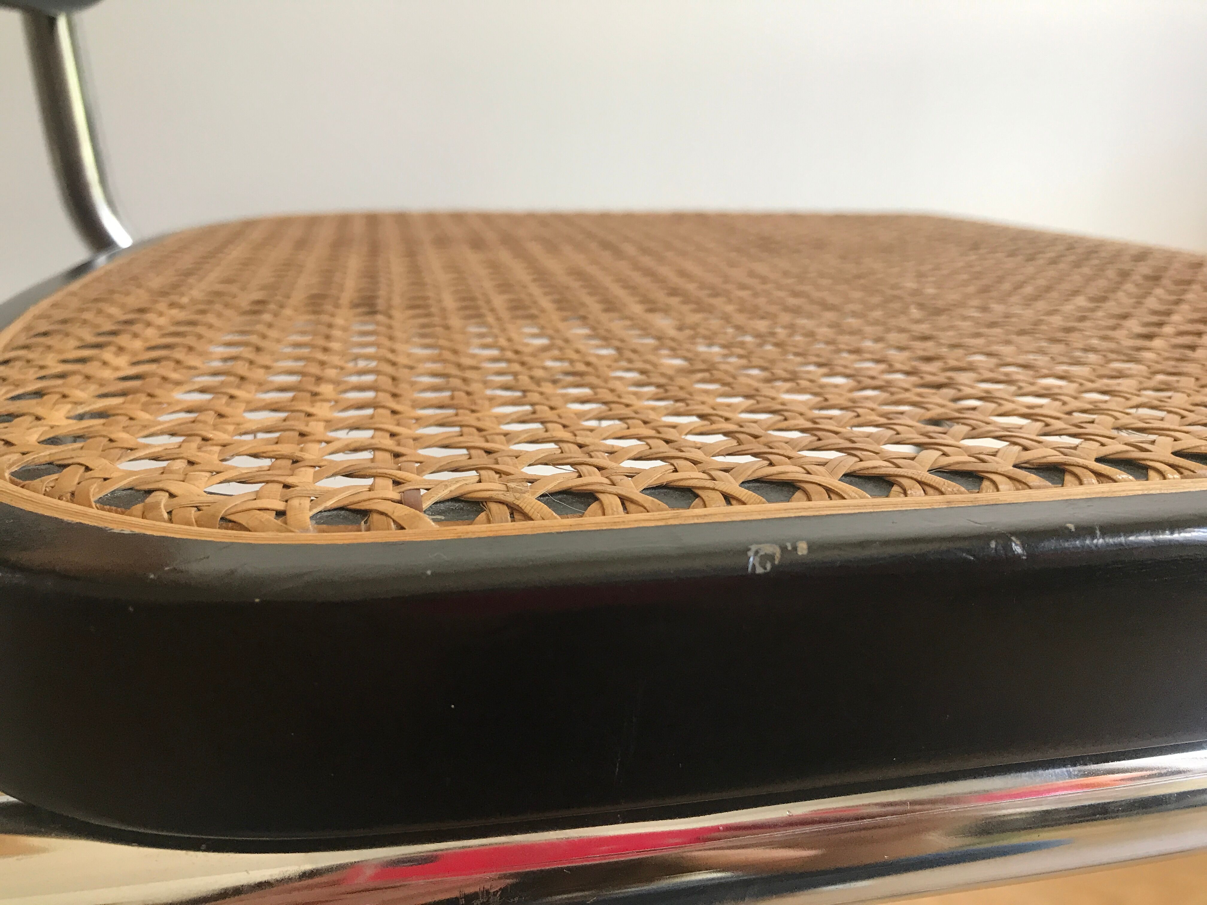 Black Cesca B32 chair Marcel Breuer