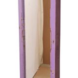 Burmese teak mirror with purple patina