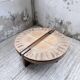 Table basse Roger Capron « grain de café »