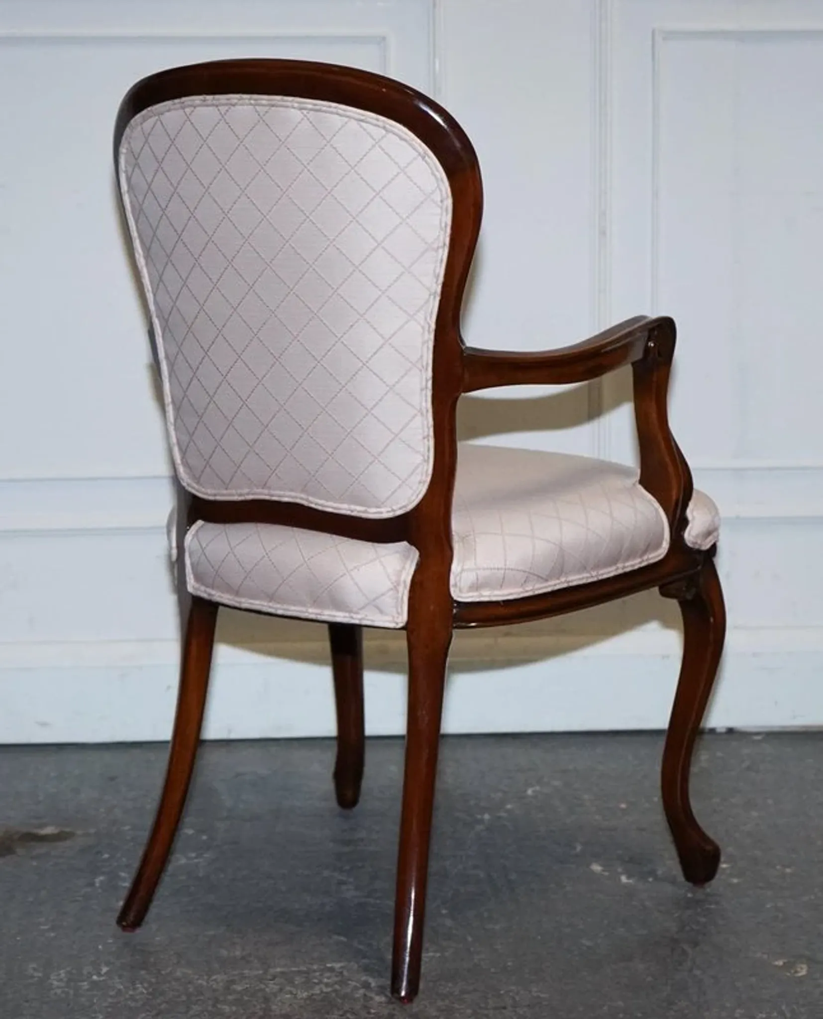 Vintage Walnut Lounge Chair, France