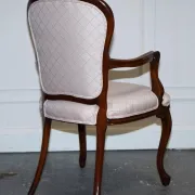 Vintage Walnut Lounge Chair, France