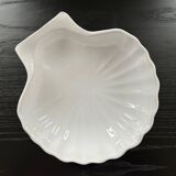 Large blue shell dish