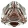 Bohemian art glass ashtray by Vaclav Hanus for Moser, 1960s