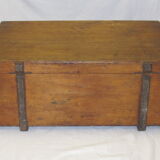 Old wooden suitcase