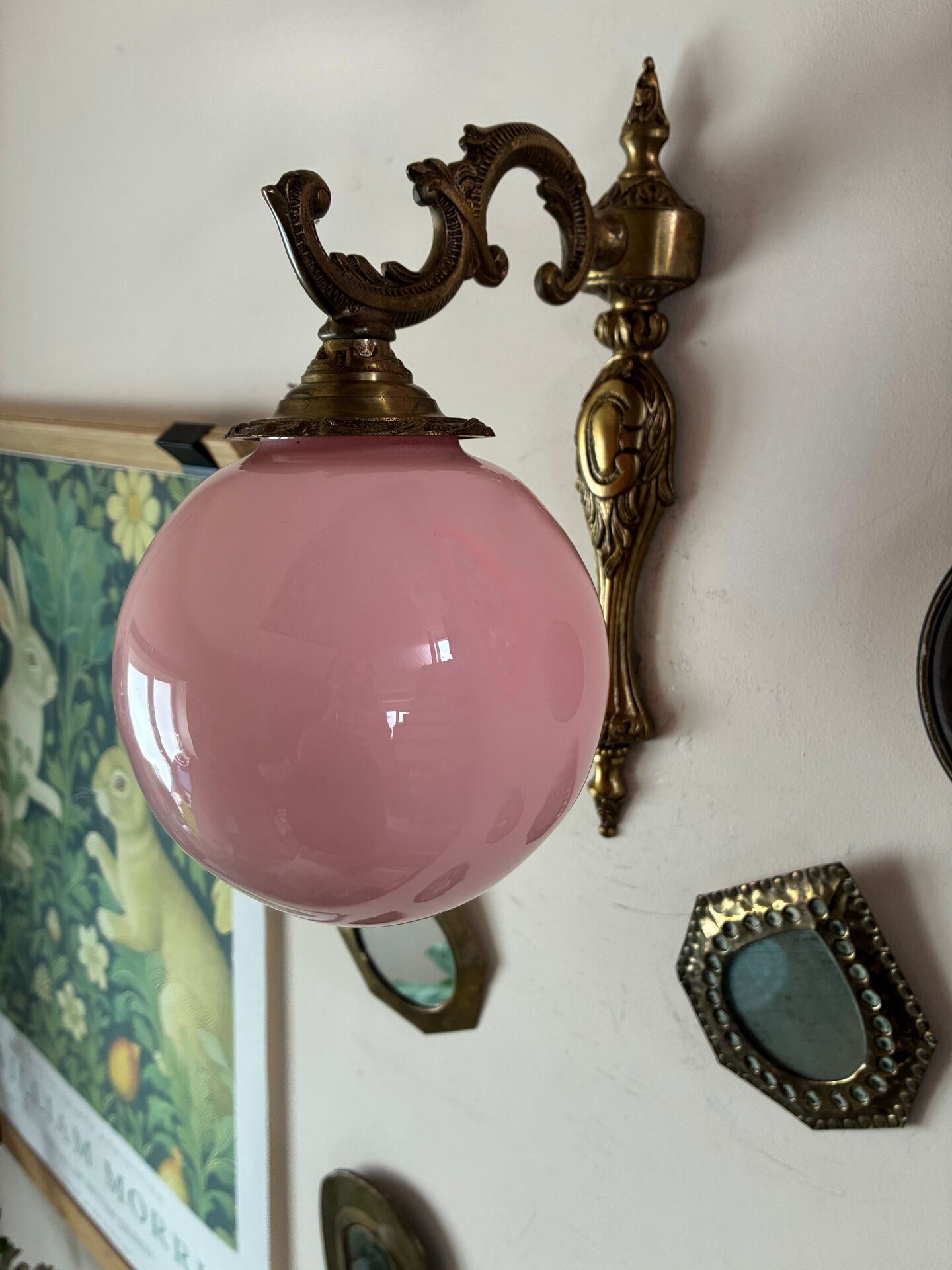 Pair of antique wall sconces