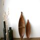 Ethnic dishes in exotic wood