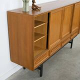 Oak highboard, Danish design, 1960s, production: Denmark