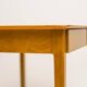 Small maple desk with a laminate top and two drawers, Fritz Hansen, 1950s.