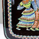 Ashtray, glazed ceramic wall decoration A.D. Schweizer Steffisburg, circa 1960