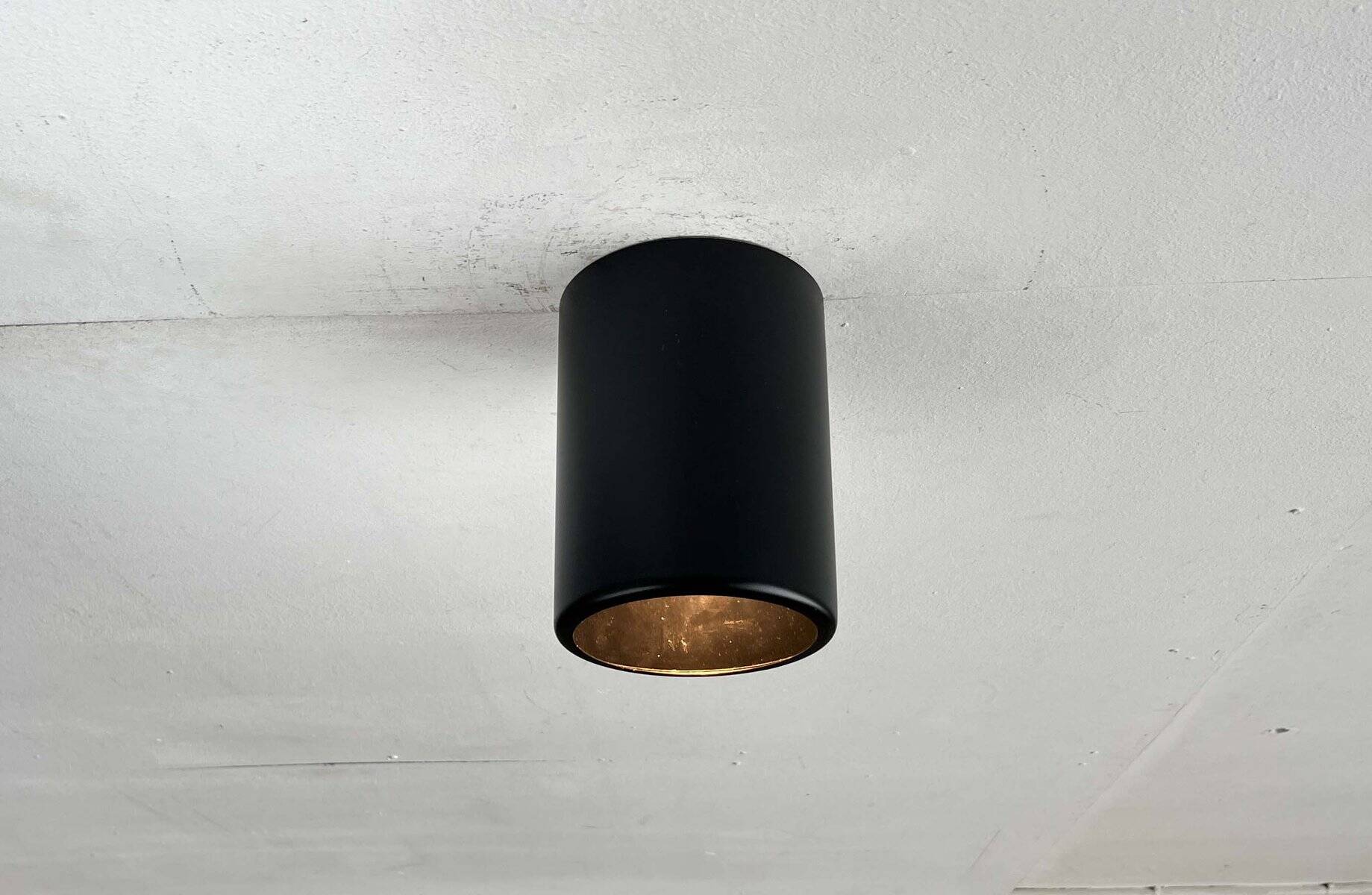 Modern minimalist ceiling lights from the mid-century by Orno, Finland, 1960, set of 2.