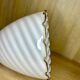 Lampe Suspension Murano Verre Blanc Et Caramel