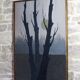 Oil on canvas Trees Luc Bonneau