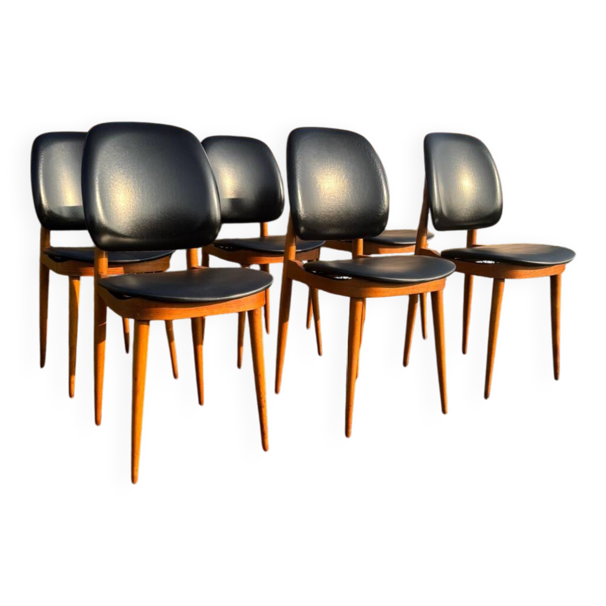 Set of 6 Baumann Pegasus chairs