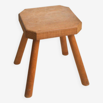 Tabouret en bois massif