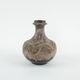 West German ceramic vase with fat lava glaze, 1970s