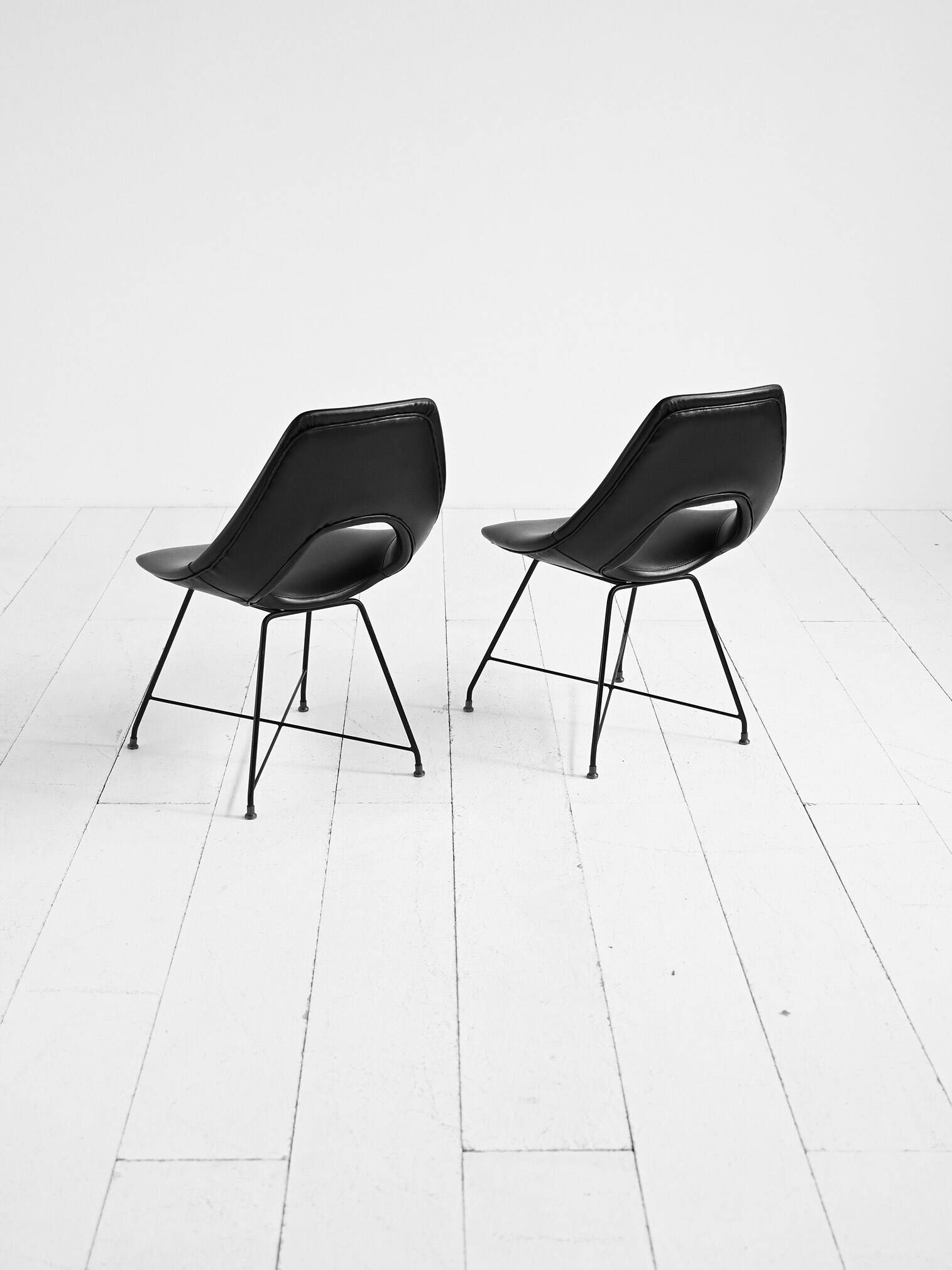 Pair of “Cosmos” chairs by Augusto Bozzi