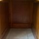 American desk with oak curtain