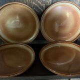 Set of 5 sandstone dessert and ravine plates