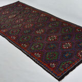 Anatolian handmade kilim rug 335 cm x 171 cm