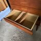 Chest of drawers teak storage furniture and Scandinavian teak veneer 60s