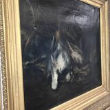 Painting by Antoine Vollon