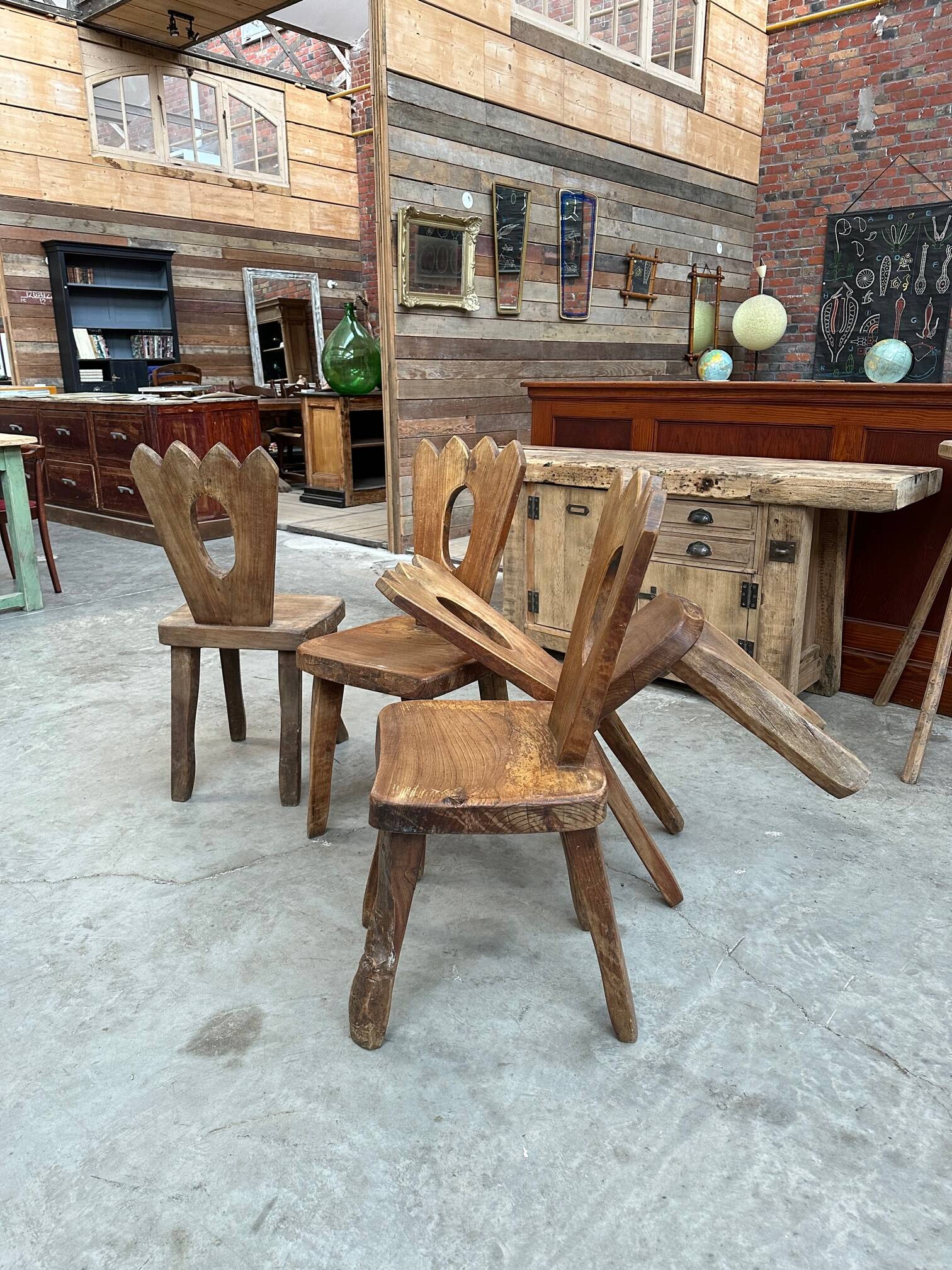 Set of 4 Olavi Hänninen chairs