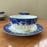 3 Japanese fine porcelain cups and saucers