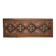 1970s Vintage Turkish Handmade Wool & Cotton Brown Runner Rug 178x475