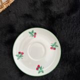 Service à café porcelaine table & couleurs modèle framboises