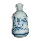 Small vase variations of blue