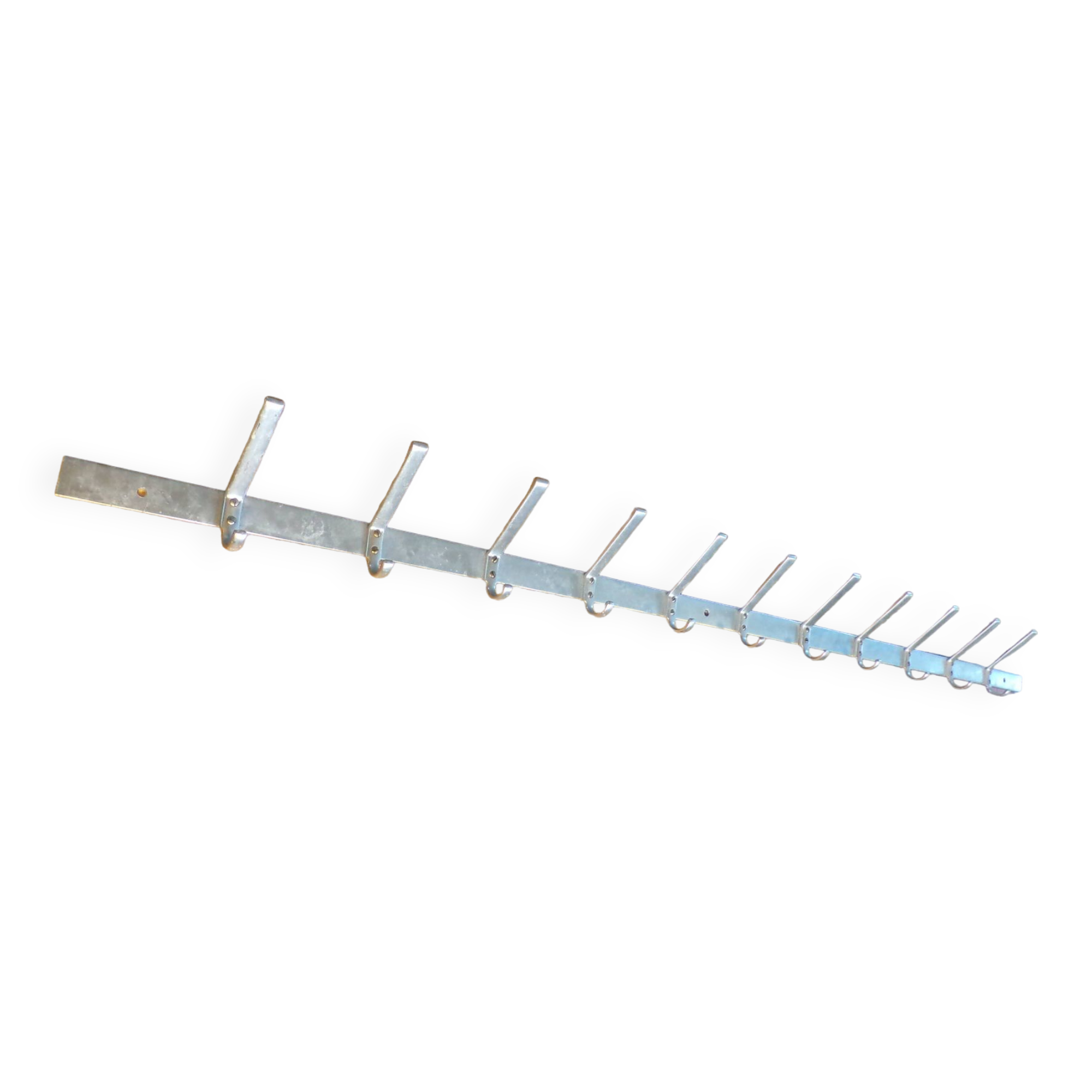 School coat rack bar 11 racks 2m