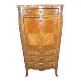 secretary style louis xv curved rosewood