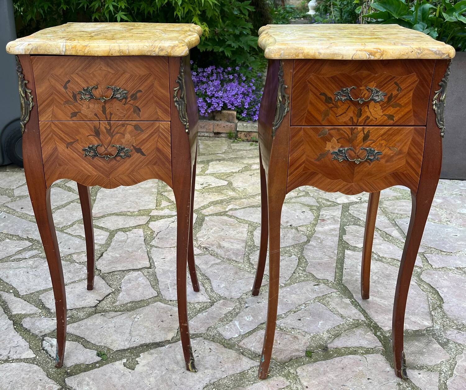 Pair of Louis XV bedside tables