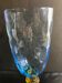 Cristalleries portieux colored glass and crystal vase