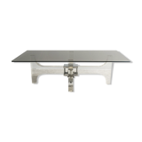 Plexiglass coffee table by Michel Dumas circa 1970'