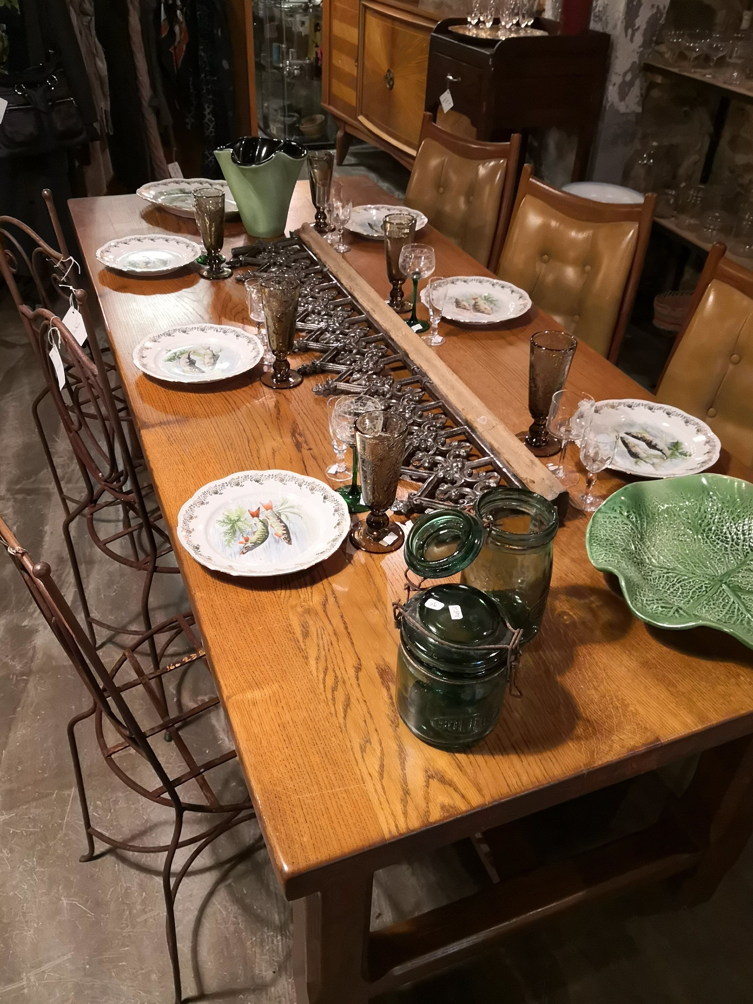 Old farm table