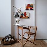 Folding child desk