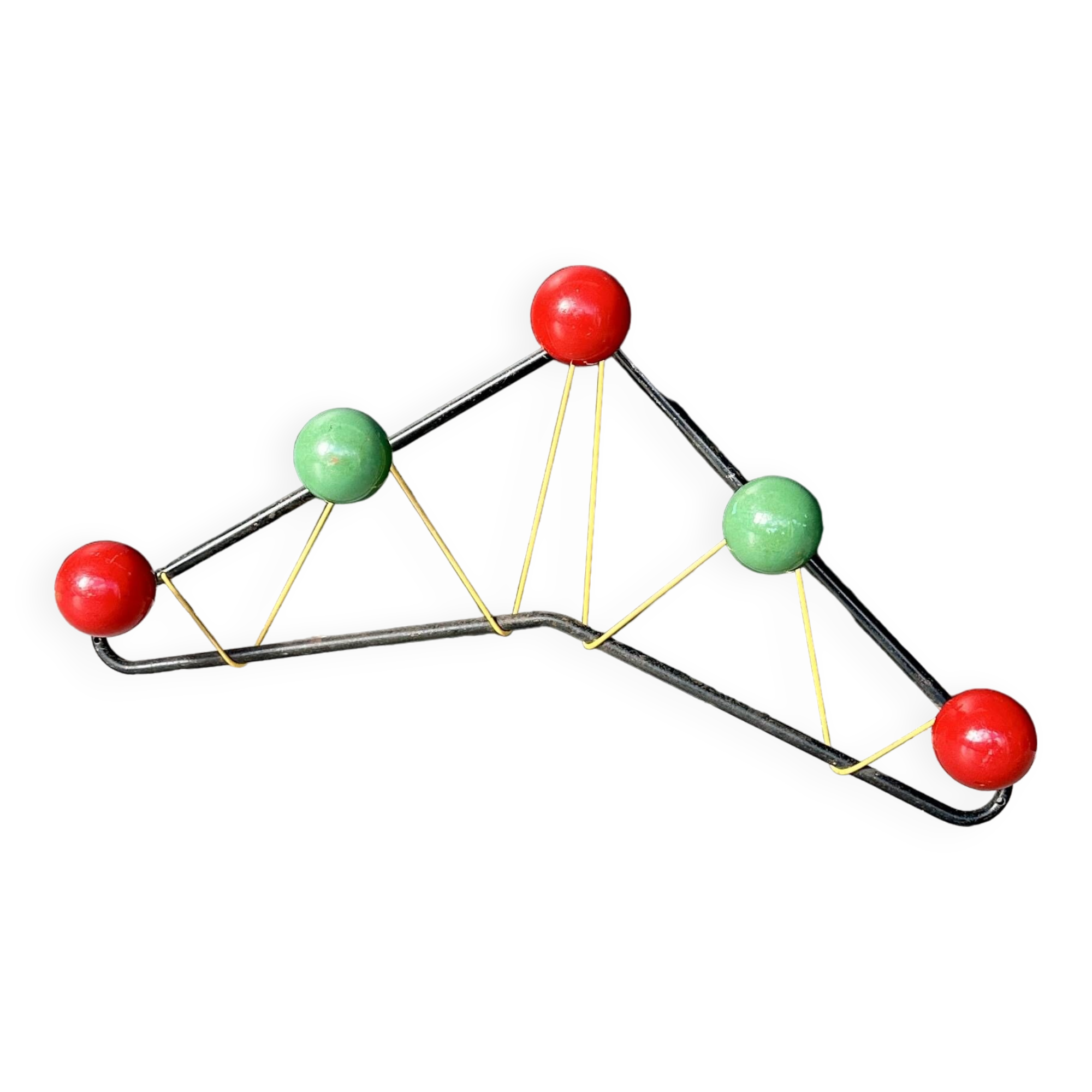 Vintage wall coat rack 1950s - Roger Feraud