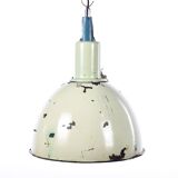 Enamel pendant lamp green