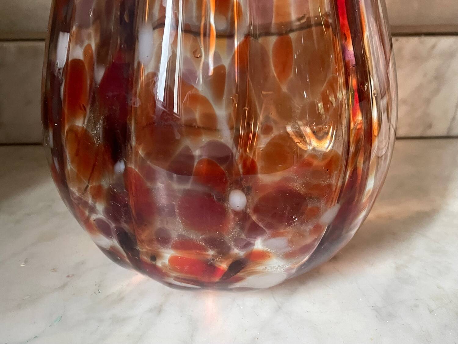 Vintage Murano Tricorn Vase
