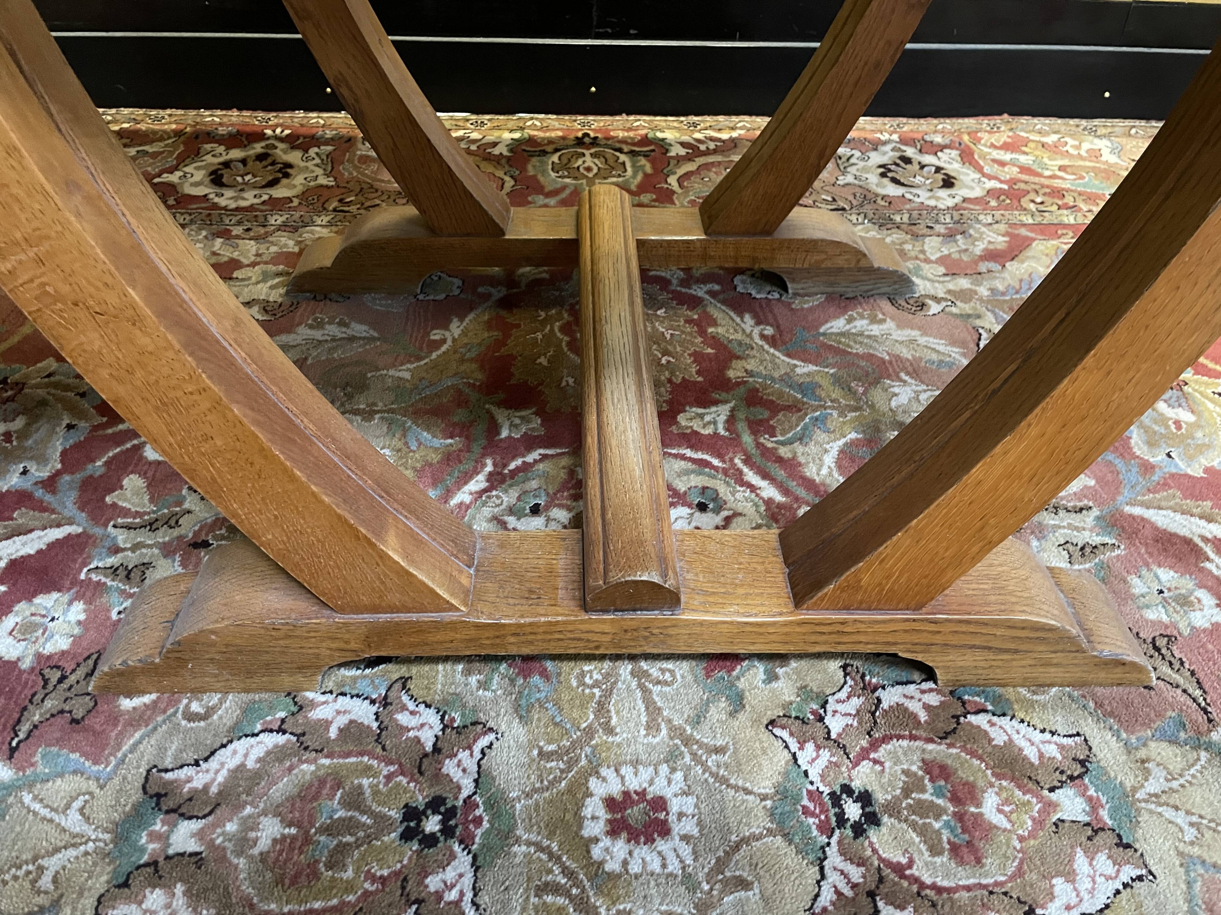 Art Deco period dining room table + 2 extensions