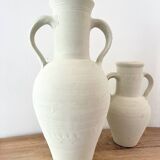 White terracotta jar