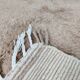 Handmade pure wool rug, size 1.5/2.5 m.