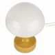 A blown glass table lamp in the Brussels style designed in the 1970s.
