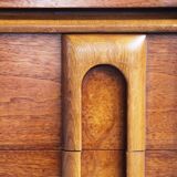 Vintage 5-drawer dresser Lane Burlwood 1960s