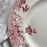 Round ironstone dish "Cérès" KG Lunéville