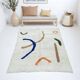 Tapis beni ouarine fait main traditionnel 250cmx150cm
