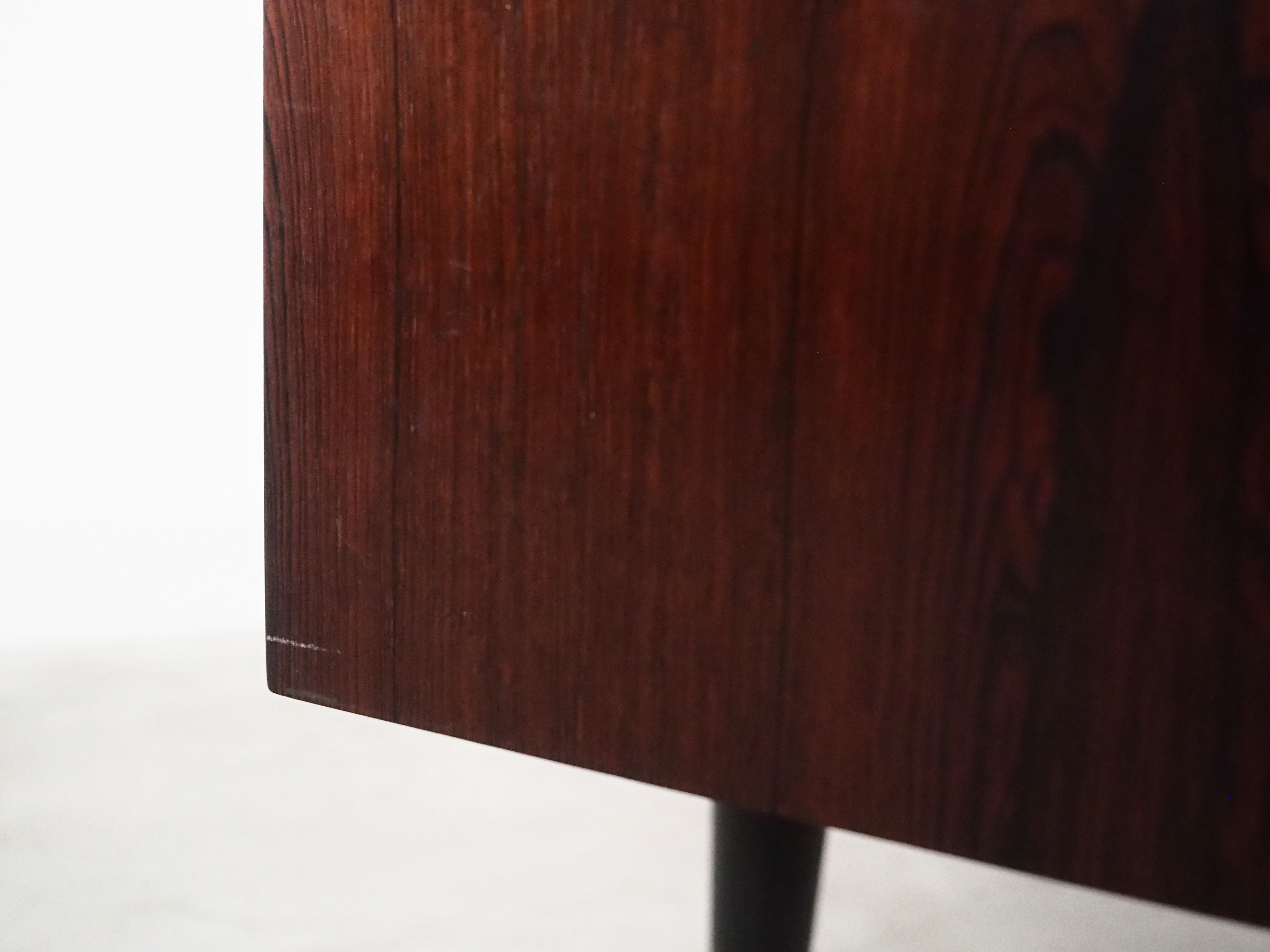 Buffet en palissandre, design danois, années 1970, fabricant Omann Jun