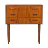 Commode danoise en teck, années 1960