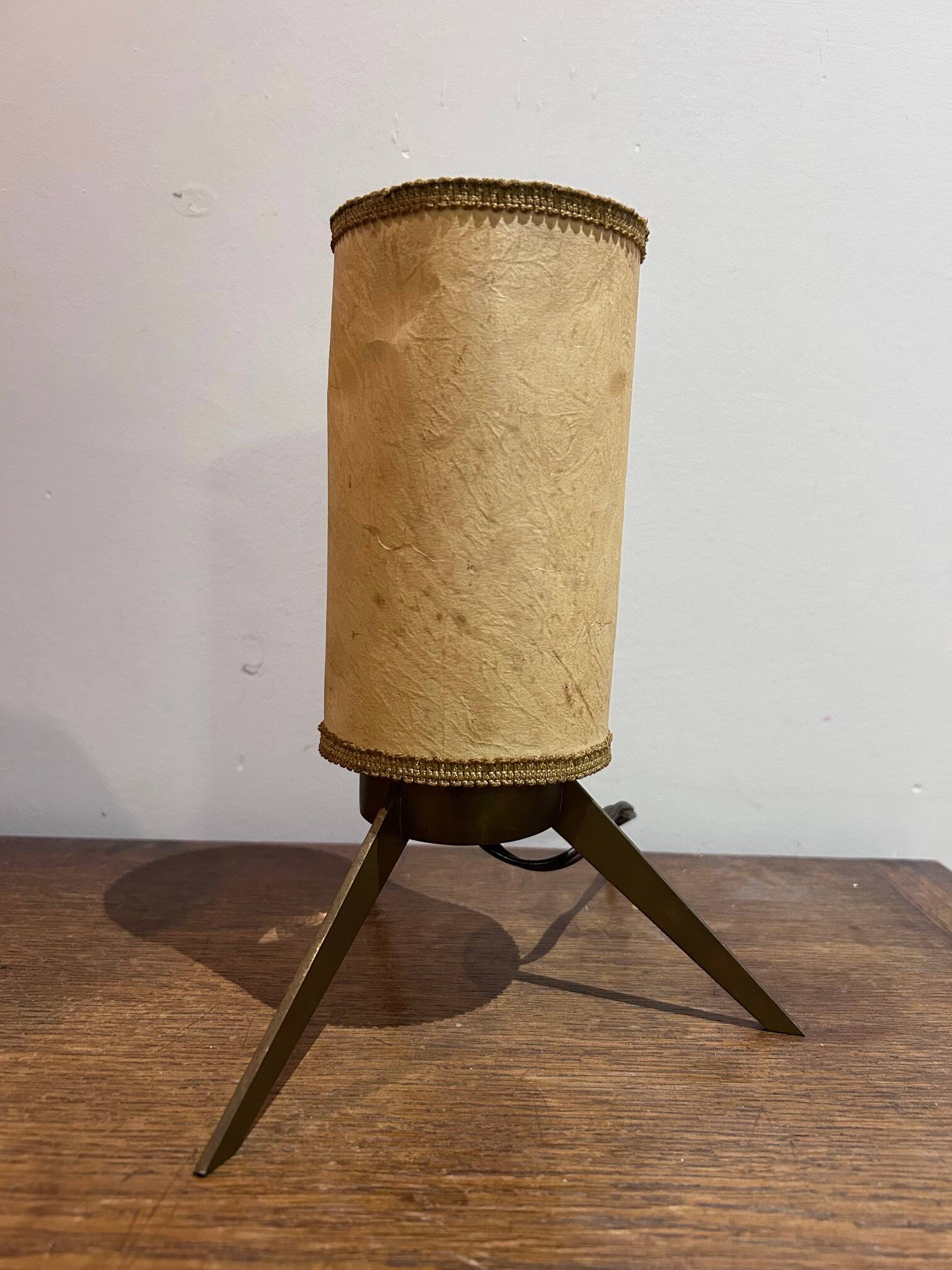brass lamp 1950